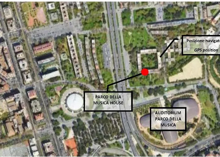 Accommodatie bij particulieren Parco Della Musica House *